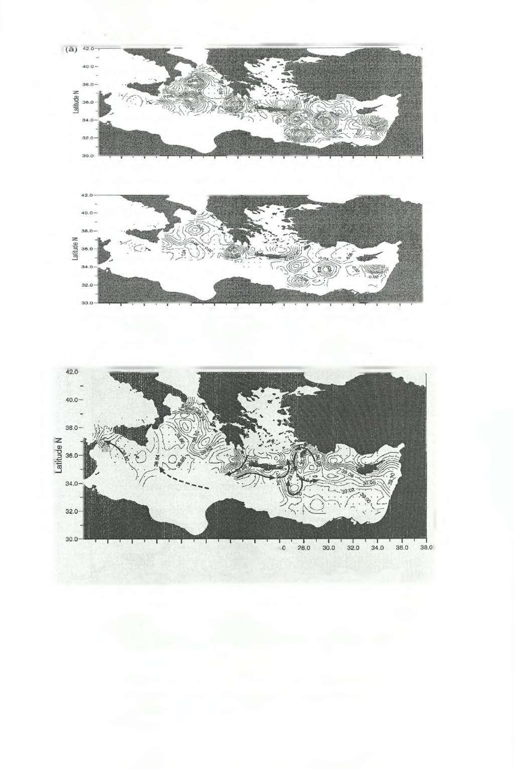 Κεφάλαιο 4-POEM BC-091-106- 10.0 12.0 14.0 1Θ.Ο 1Θ.Ο 20.0 22.0 24.0 2Θ.Ο 28.0 30.0 32.0 34.0 3β.Ο 38.0 Longitude E Cruise P0EMBC-091: Dyn.