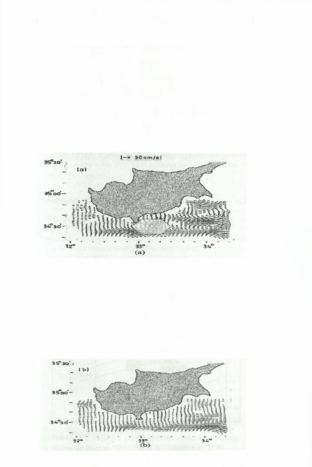 Κεφάλαιο 7- Υδοονοαωία και Κνκλοωοοία Νότια me Κύπρου (1995-1996) - 145 - υδάτινες μάζες MAW και LIW από την Δυτική πλευρά της Λεβαντινής λεκάνης στην περιοχή μελέτης.