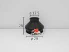 COIL SPRING RUBBER MERCEDES FRONT 2013 25 1144 HONDA SM4
