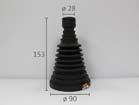 DRIVE SHAFT BOOT UNIVERSAL UNIVERSAL CV BOOT OTHERS UNCV (UNIVERSAL) MINI MINI COOPER E02317-002 E02317-002 CUSTOMER SPECIAL ORDER UJB-BZ01 014-003-9000 014-003-9000