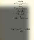 Societe du livre d'art, Paris, MCMXLIV (1944), 4o, σ. 188. Αριθµηµένο αντίτυπο (5/150).