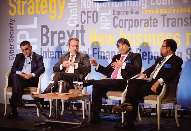 Τί είδα στο 16 ο CFO Forum Γιάννης Καλαφατάς, Γενικός Διευθυντής των Οικονομικών Υπηρεσιών του Ομίλου Μυτιληναίος Ο μετασχηματισμός μπορεί να είναι συγχώνευση ή απόσχιση ή είσοδος σε νέες αγορές και