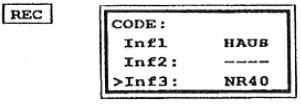 Sunt memorate numai elementele cu un continut definit. Un element gol este indicat de ------------. Numarul WI este folosit pentru completare. 10.