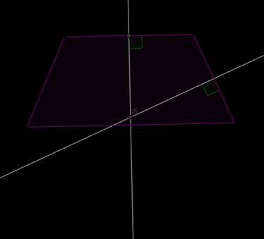 2) Dijagonale pravog jednakokračnog trapeza jednake su duljine. Dokaz: Slika 12. [12] U jednakokračnom trapezu povučemo dijagonale AC i BD.