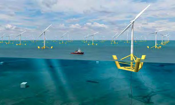 WINFLO Design name Wind turbine with INnovative design for Floating Lightweight offshore Company Nass & Wind, DCNS and Vergnet Type of floater Semi-submersible Turbine capacity 1 MW (prototype) 2.
