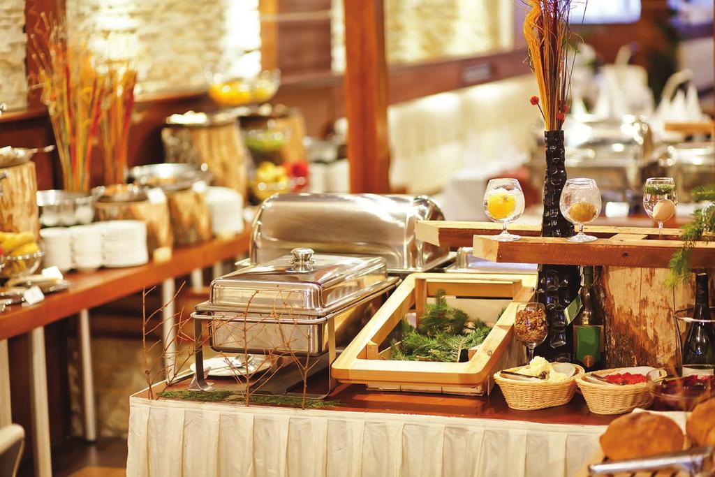 BUFFET & SERVICE Fused Glass πορσελάνη buffet - πυράντοχη πορσελάνη - chafing dishes - ψυχόμενες
