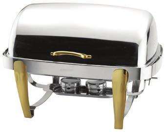 8,5lt 68 x 52 x 46cm 308,28 Roll top bain-marie στρογγυλό Roll top