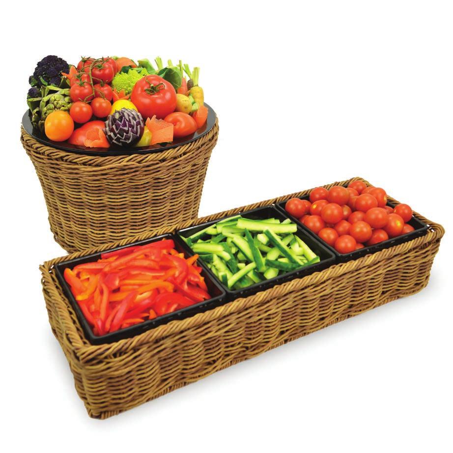 όψη πέτρας Black melamine stone effect platter * TBST9831 30 x 20 x 1,5cm 19,82 Μπωλ τετράγωνο / Square bowl *8403112 T3112 6lt 30 x 10,5cm 36,92 Ταψί