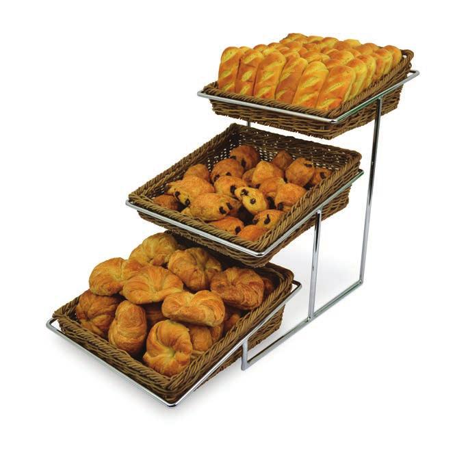 μαύρο / Square bowl black *8407047 TB1777 5lt 37,5 x 37,5 x 9cm 45,96 Πιατέλα τετράγωνη μαύρη / Square platter black * TB1778 1lt 37,5 x 37,5 x 3cm 35,08 Kαλάθι παραλληλόγραμμο