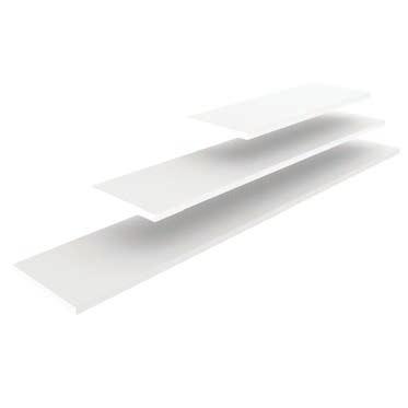 51,60 3445601 904682 80 x 35 x 1,5cm 66,91 3445602 904612 100 x 35 x 1,5cm 69,21 Λευκό ράφι «Cubic» / White «Cubic» shelf 3445603 904653 50 x 35 x 1,5cm 51,60 3445604 904683 80 x 35 x 1,5cm 66,91
