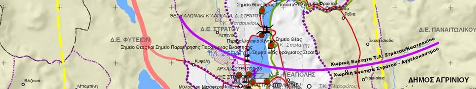 Σχ. B1.3.2.7.2-1 Χωρική Ενότητα Στράτου Αγγελοκάστρου Β1.3.2.7.3. Χωρική Ενότητα Τ.Λ.
