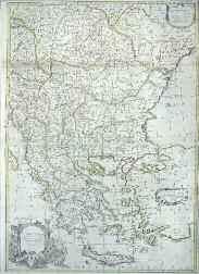43. Χάρτες 1563 TABLE ALPHABETIQUE des Noms de VIlles Villages &e, qui Sont sur la Carte