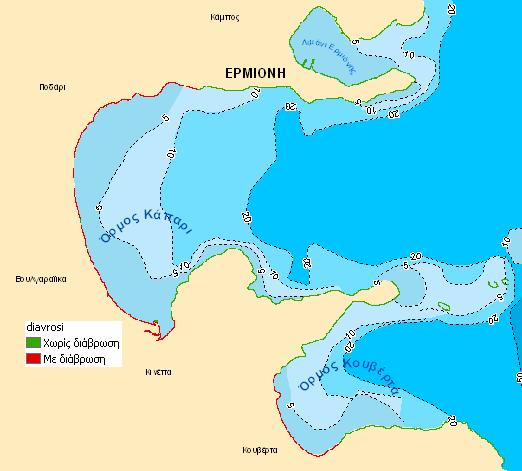 Αυτό ακριβώς το κενό έρχεται να καλύψει η παράκτια χαρτογράφηση που πραγµατοποιήθηκε και για τις δυο περιοχές µελέτης.