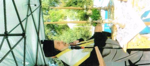Saturday afternoon was a special milestone in the life of our Parish-Community as Bishop Seraphim conducted an Agiasmo and blessing of the Foundation Stone, for the first stage of St Anna s