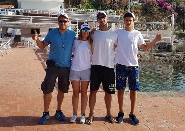κορίτσια στο αγώνα που πραγματοποιήθηκε στις 24 έως 28 Ιουλίου. Παράλληλα με την συμμετοχή της στον αγώνα η Σοφία Καραουλάνη παρακολούθησε και το camp του προπονητή κ.