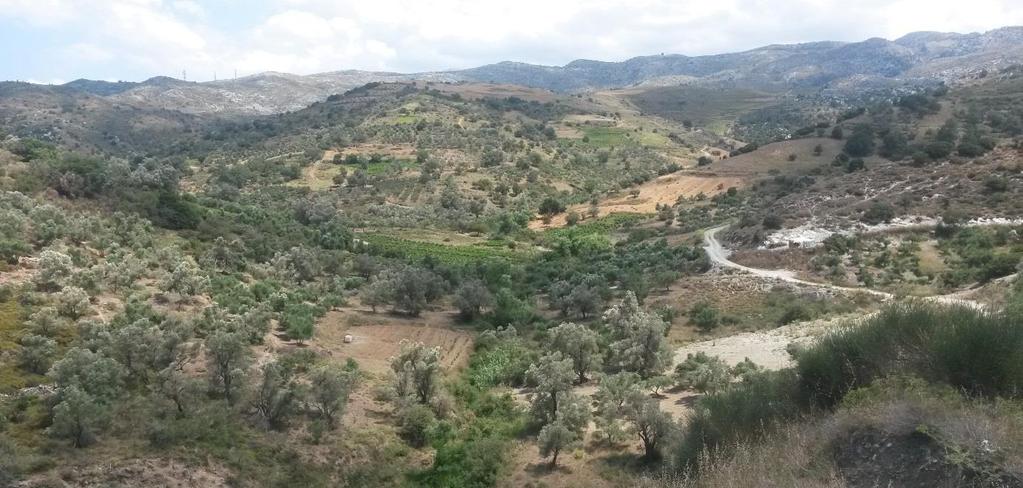 φράγματος (GoogleEarth, άποψη από νότια).