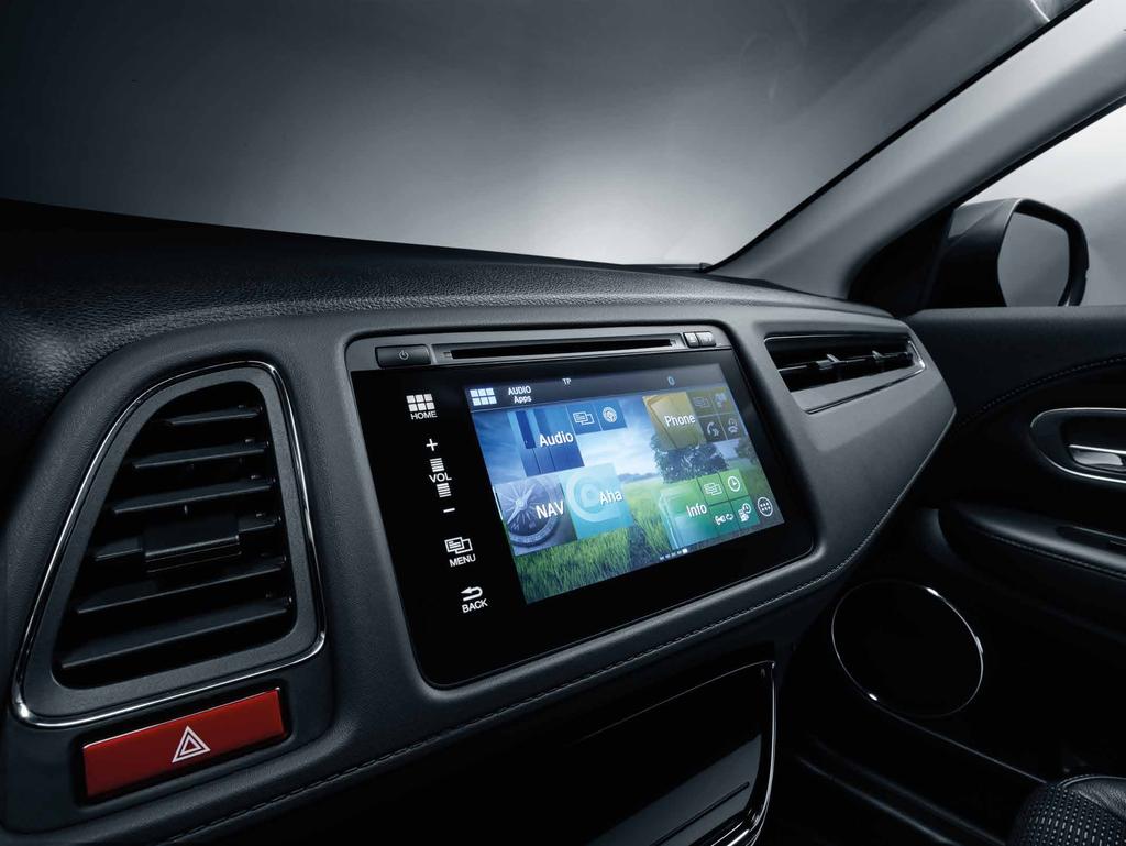 11 TEHNOLOGIE CONECTAT ÎN PERMANENȚĂ DESTINS ÎN PERMANENȚĂ Modelul HR-V este echipat cu noul sistem multimedia Honda CONNECT, ce vă menține conectați la toate lucrurile pe care le iubiți precum