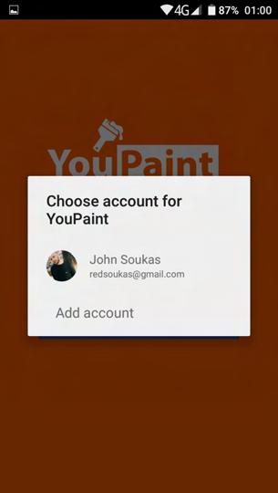 τα στοιχεία του ή στο custom tab (εικόνα στα δεξιά παρακάτω) αν δεν έχει εγκατεστημένη την native εφαρμογή του Facebook.
