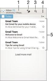 Email Ορισμός παραμέτρων email Χρησιμοποιήστε την εφαρμογή email στη συσκευή σας για να αποστείλετε και να λάβετε μηνύματα email μέσω των λογαριασμών email σας.