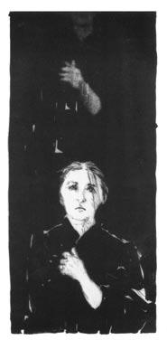 NETA ZYTOMIRSKI-AVIDAR L I T H O G R A P H S Poland 1942 70X25 cm I drew this image in memory of my family which was exterminated by the Nazies in Poland during 1939-1943.