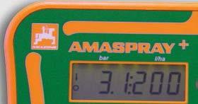 Επίσης, στο AMASPRAY + εμφανίζεται η κλίση και η ασφάλιση της ράμπας ψεκασμού.