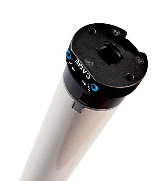 Matta Ø 45 230 V AC - 50 Hz Ιδανικό για μικρές σε πλάτος εφαρμογές, όπως σκίαση και ρολά.
