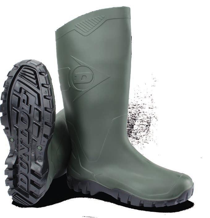 021 Dunlop Dane Dikamar Brazil 001 Μπότα γόνατος Χρώμα: Πράσινο Μεγέθη: 38-47 Ιδιότητες: Από μαλακό PVC υψηλής ποιότητας. Πολύ άνετη, αδιάβροχη, και αντιολισθητική.