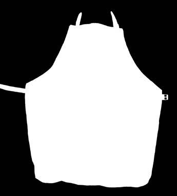 ALW Leather apron for welders Color: White Size: