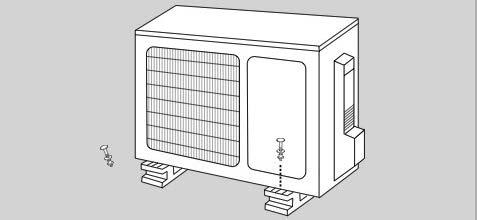 60cm (24in) above Outdoor Unit Installation 5 Outdoor Unit Installation Installation Instructions Outdoor Unit Step 1: Select installation location Before installing the outdoor unit, you must choose