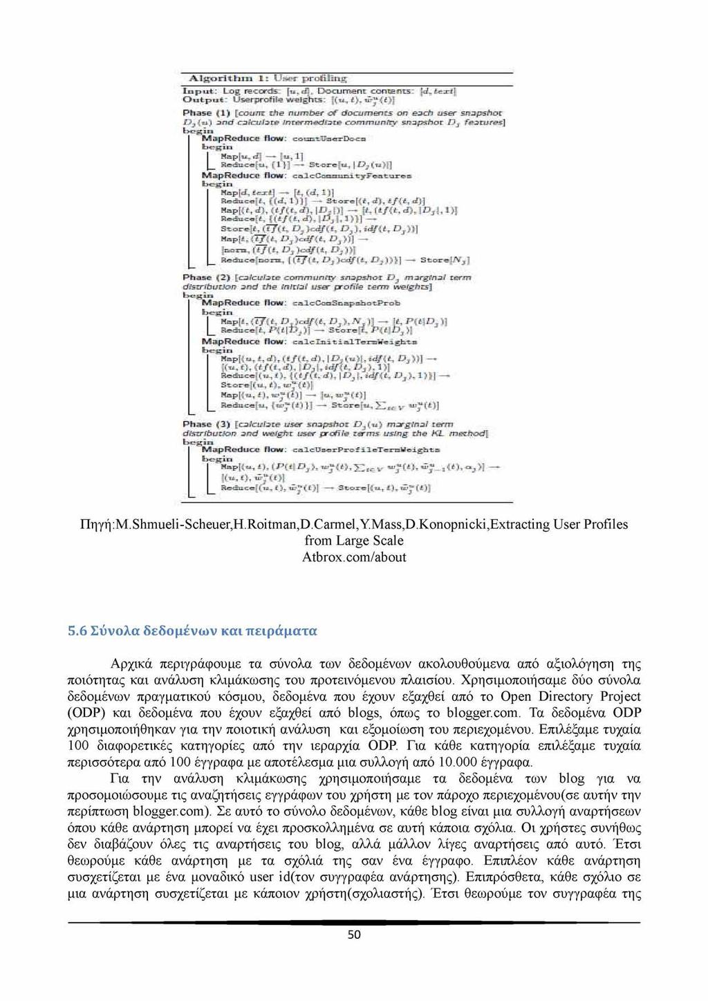 Algorithm Jl: User profiling Input: Log nixrtfe: [u.cf]. Comment camarars: [d.dsarfj Out put Userprofire weights: [(u, l it- LL: ί j; Phase ijl) [ownc th e number &F d o c u m e n ts on ejcb.
