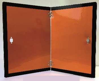 preklopna Oranžna tabla 1005453- OT 30 x 40 Magnetna PISNA