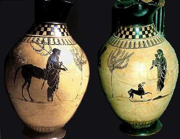 Texto A13: Aquiles Ἀππολόδωρος Βιβλιοθήκη (Γ, 13, 6) APOLODORO, BIBLIOTECA (III, 13, 6) [Γ 13,6] ὡς δὲ ἐγέννησε Θέτις ἐκ Πηλέως βρέφος, ἀθάνατον θέλουσα ποιῆσαι τοῦτο, κρύφα Πηλέως εἰς τὸ πῦρ