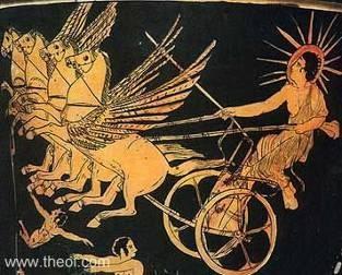 TEXTO B2, Faetonte Διόδωρος Βιβλιοθήκη (V 23, 2) DIODORO, BIBLIOTECA (V, 23, 2) Πολλοὶ γὰρ τῶν τε ποιητῶν καὶ τῶν συγγραφέων φασὶ Φαέθοντα τὸν Ἡλίου μὲν υἱόν, παῖδα δὲ τὴν ἡλικίαν ὄντα, πεῖσαι τὸν