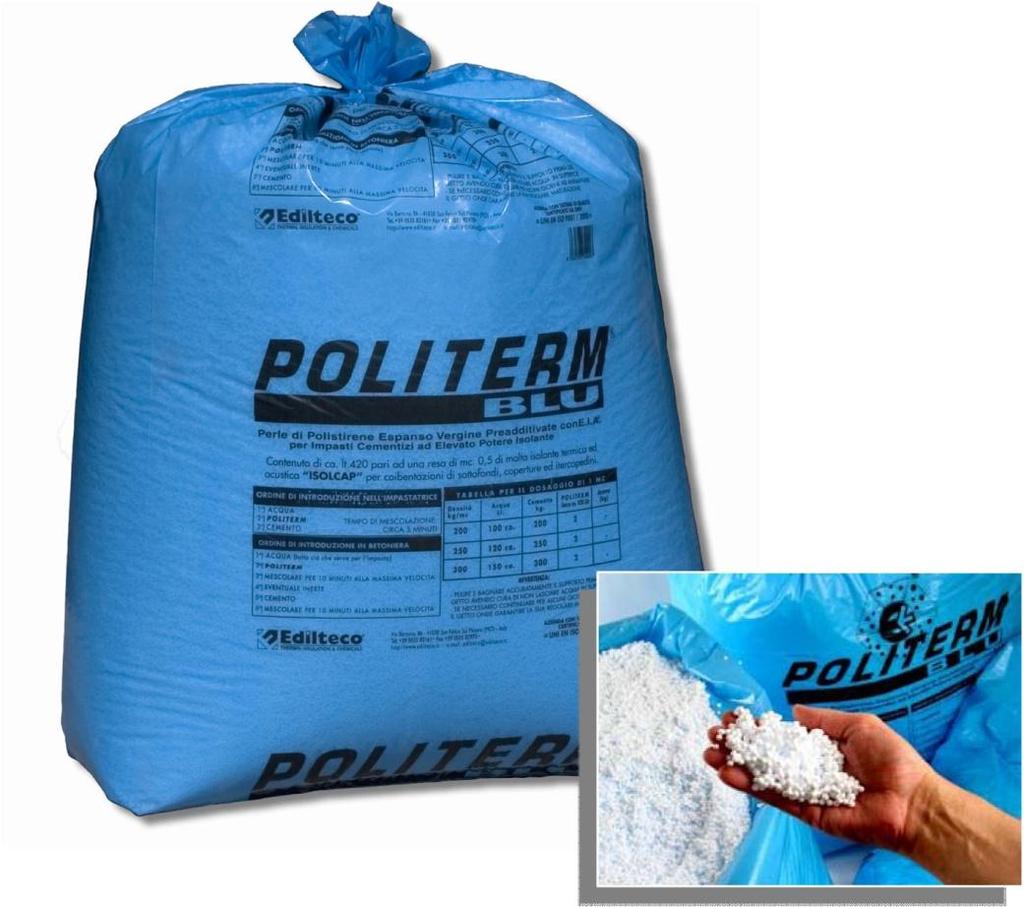 SUPERLAGANI TERMOBETON POLITERM BLU Pliterm Blu Pliterm Blu Fein