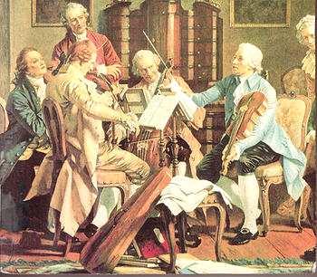 Το 1761 μπήκε στην υπηρεσία της φιλόμουσης πριγκιπικής οικογένειας των Ε- στερχάζι, όπου και παρέμεινε 30 χρόνια.