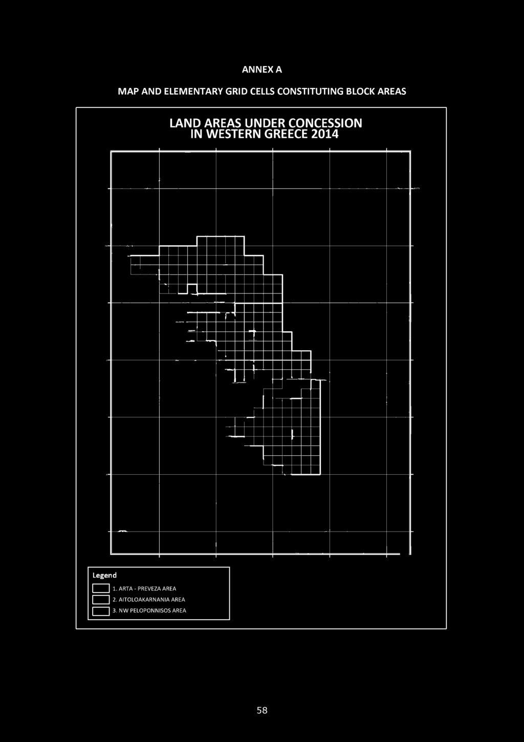 CONCESSION IN WESTERN GREECE 2014 Legend 1.