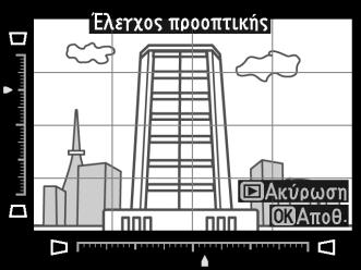 Έλεγχος προοπτικής Κουμπί G N μενού επεξεργασίας Δημιουργήστε αντίγραφα που μειώνουν τα εφέ της προοπτικής όπως φαίνονται από τη βάση