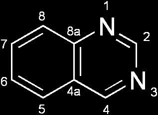 Χημική Δομή Δακτυλίου Κιναζολίνης.