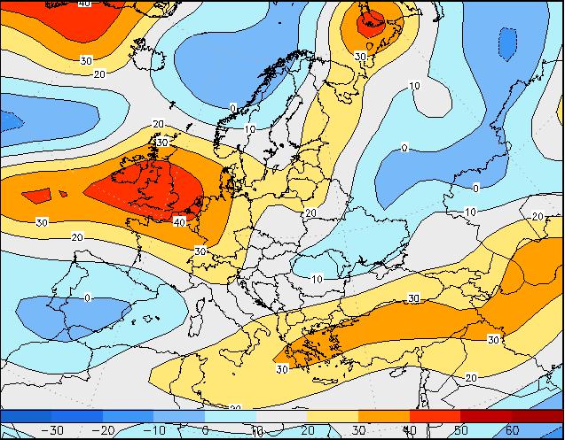 2.3. Συνοπτικός χάρτης 500 hpa και στροβιλισμού στις 20