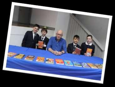 Students had the opportunity to pre-purchase one of his books, which he then signed. We were delighted to have Mr Morris Gleitzman at St Euphemia.
