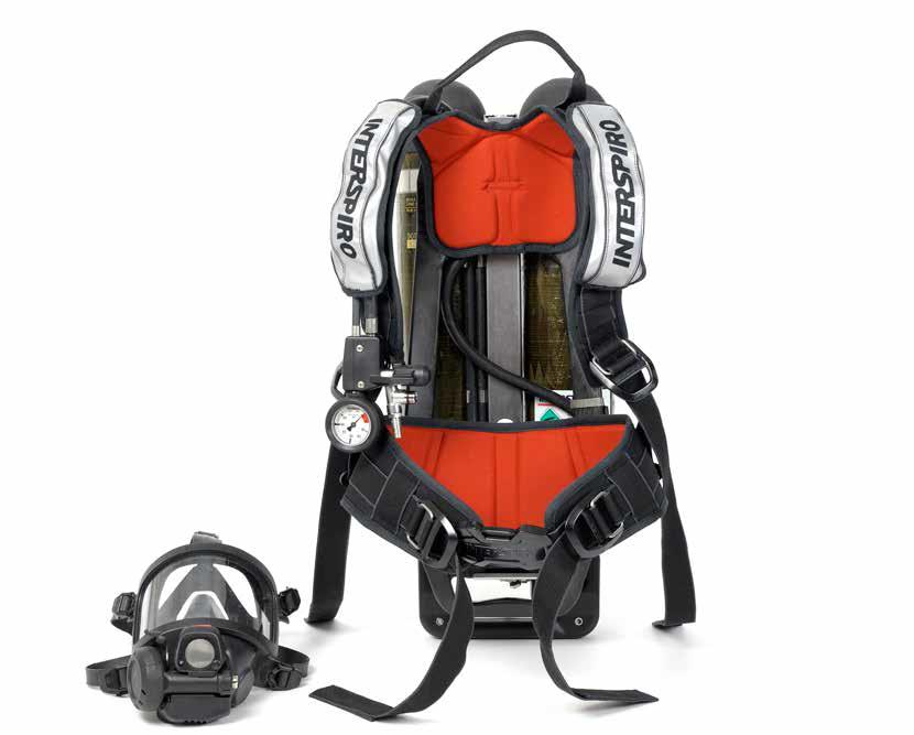 18 ΑΥΤΟΝΟΜΗ ΑΝΑΠΝΕΥΣΤΙΚΗ ΣΥΣΚΕΥΗ (SCBA) QS II-R Η QS ΙΙ-R συνδυάζει ένα καινοτόμο σύστημα πρόσδεσης με τη δοκιμασμένη απόδοση της προειδοποίησης εναπομένουσας ποσότητας αέρα της Interspiro.