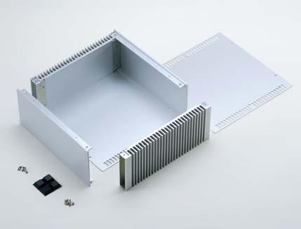 air-line fi nish 3 Cover 2 Aluminium t2.0 SilverBlack anodized / air-line fi nish 4 Corner support 4 Steel t1.