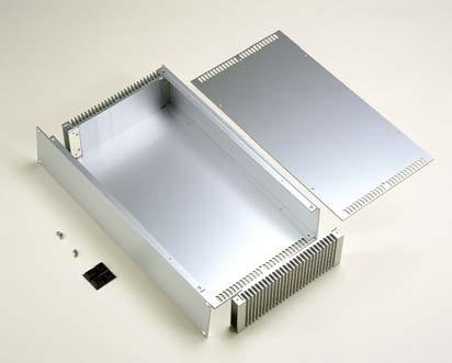 3 Rear panel 1 Aluminium extrusion Silver Black anodized / air-line fi nish 4 TopBottom cover 2 Aluminium t2.0 Silver Black anodized / air-line fi nish 5 Corner support 4 Steel t1.