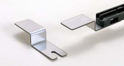 95 1 5 2 6 Part no. / dimensions Available Mounting plate: Thickness 2.