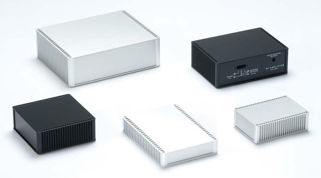 IT SERIES IT EATSINK ALUMINIUM CASE FEATURE Side plate is heat-sink. Available in 12 sizes. Ref.