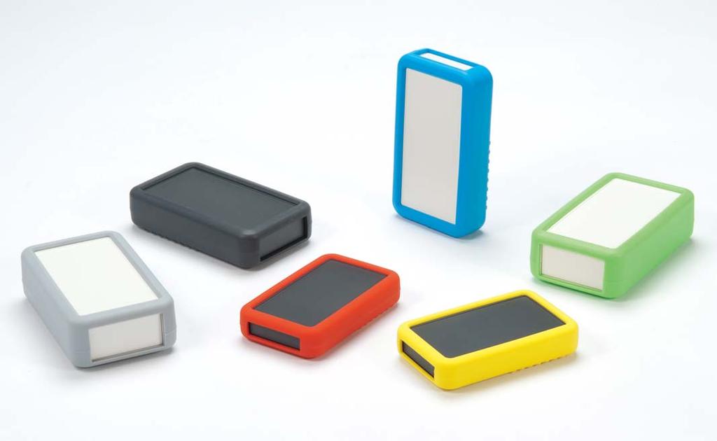 LCS SERIES LCS ANEL PLASTIC CASE IT SILICONE COVER FEATURE and-held case. Nonskid and elastic cover. Plastic material is ABS UL94V 0. 6 types of battery compartments.