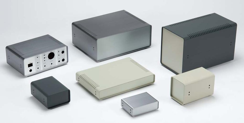UC SERIES UC UNIVERSAL ALUMINIUM EXTRUSION CASE type GX type type AA type GX type type FEATURE Made by aluminium extrusion. GX type has mixed panel color.