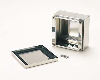 2 Polishing finish 2 Base 1 Stainless steel t1.2 Polishing finish 3 Gasket 1 EPM Black 4 Screw 4 Stainless steel M5 Unfinished 5 ZMounting bracket 2 Stainless steel t1.