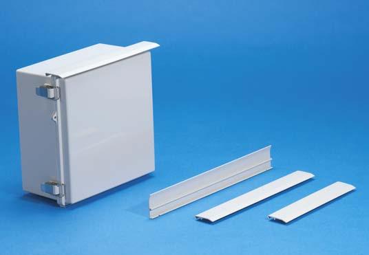 BRF SERIES BCAP BCAK Optional parts BRF OUTOOR ROOF FEATURE Recommended for outdoor and extended period of use to prevent water. Just snap in for installation.