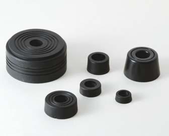 A-PTPTM SERIES AP ELASTOMER FEET SCRE MOUNTING TYPE C C E E A B A B No color bleeding. Screw mounting type (Screw is not included). Part no. / imensions 1pack10pcs Part no.